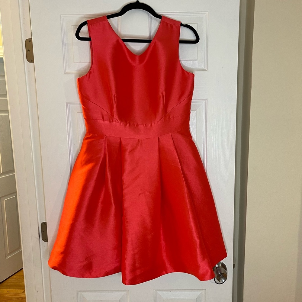 Kate Spade open back silk mini dress